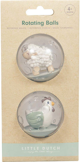 Little Dutch Bath Toy Spinning Animal Balls Little Farm