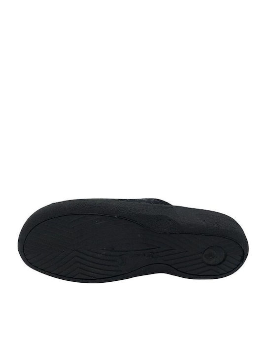 Leather Women's Flat Sandals Anatomic in Black Color