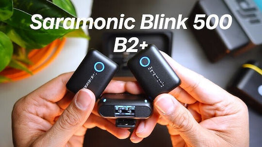 Saramonic Blink500 B2+ Set Wireless Microphone Clip On Journalistic