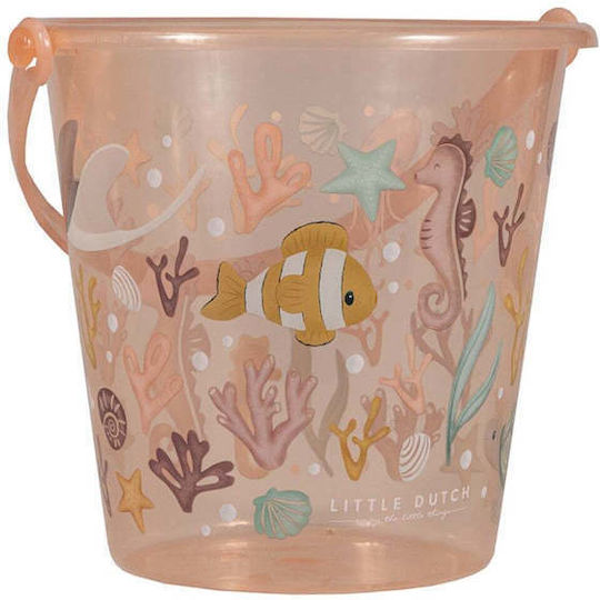 Little Dutch Strand-Eimer Ocean Dreams Pink