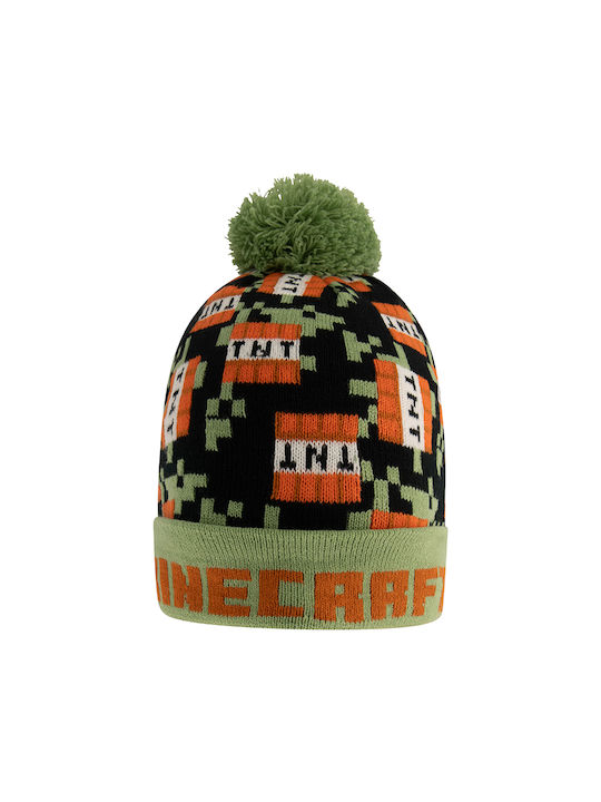 Minecraft Knitted Green Beanie