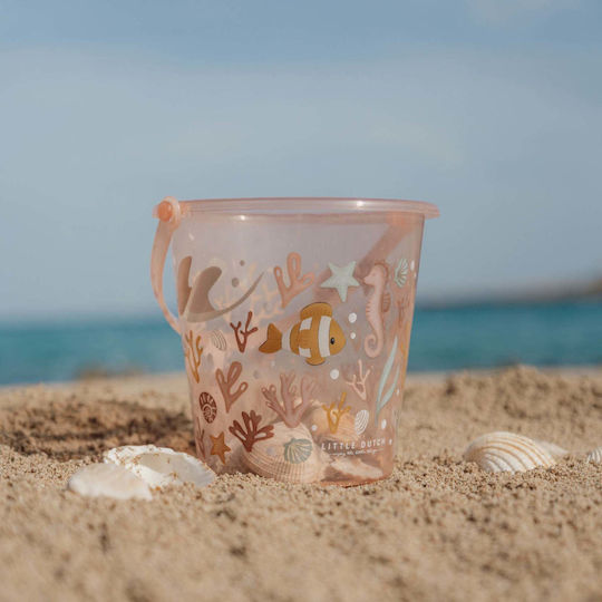 Little Dutch Strand-Eimer Ocean Dreams Pink