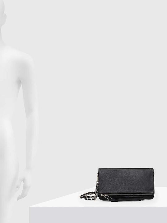 Leather Women's Bag Crossbody Black