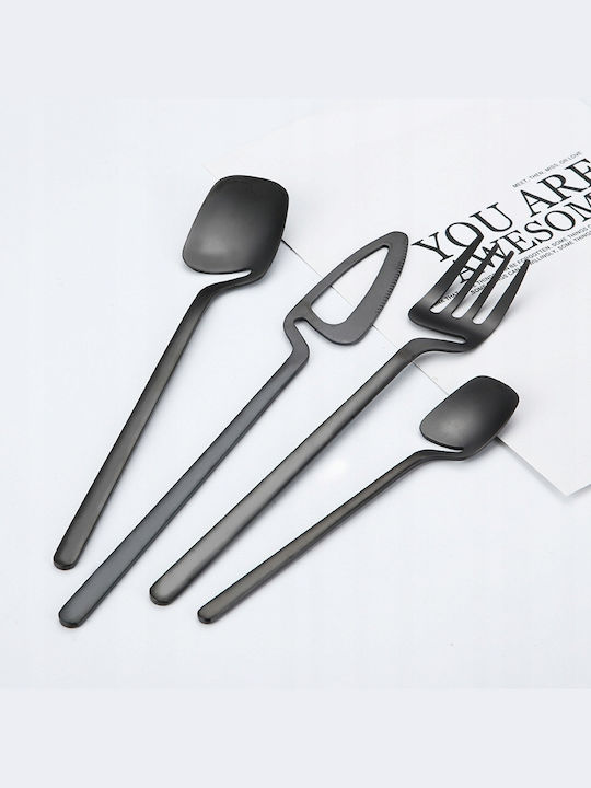 Cutlery Set Stainless Black 32pcs