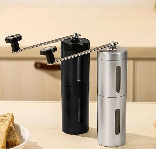 Set Manual Râșnițe Condimente Inox în Culoare Negru 1buc