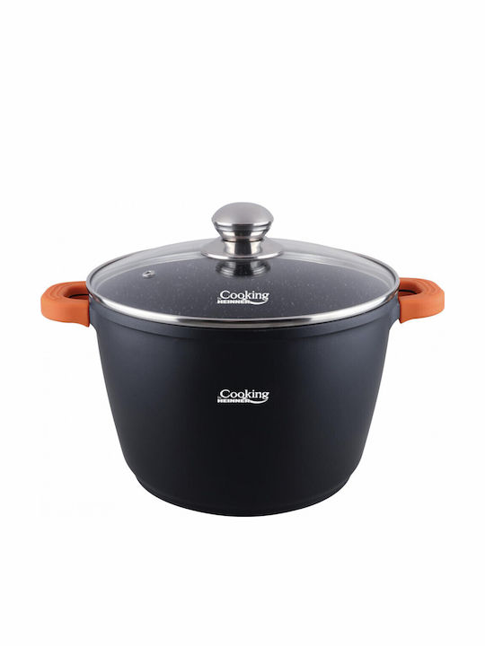 Heinner Dark Line Tiefer Topf aus Aluminium 6.3Es / 24cm
