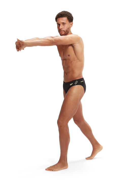 Hyperboom Splice Brief Men's Swimwear Slip Black