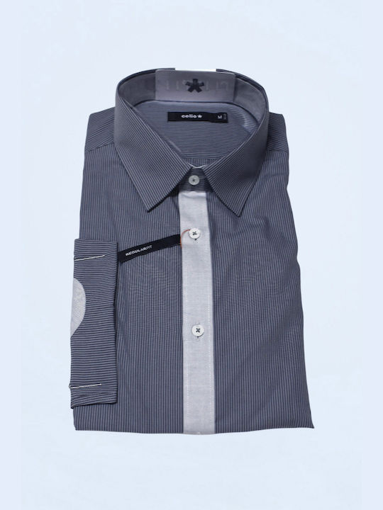 Celio Herrenhemd Grey