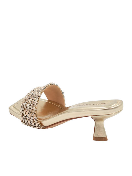 Damen Goldene Mule Alma En Pena V240660
