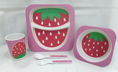 BestFor Feeding Set Red 5pcs