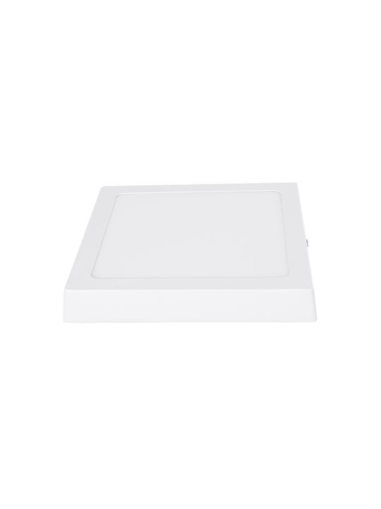 GloboStar Στρογγυλό Εξωτερικό LED Panel 20W με Ψυχρό Λευκό Φως 6000K