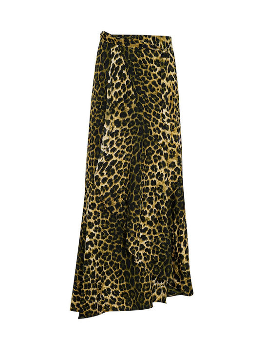 Μακριά Φούστα Παρεό Λοεοπάρ Bluepoint 22083071 Animal Print