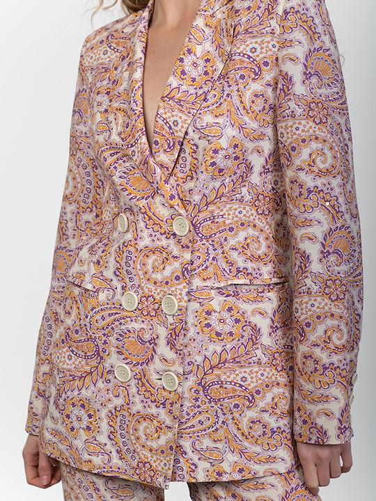 Cache Cache Damen Blazer Mehrfarbig