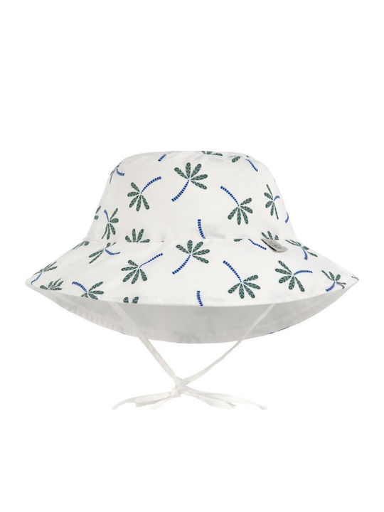 Laessig Kids' Hat Bucket Sunscreen Palms Nature White Laessig Kids' Hat Bucket Sunscreen Palms Nature White