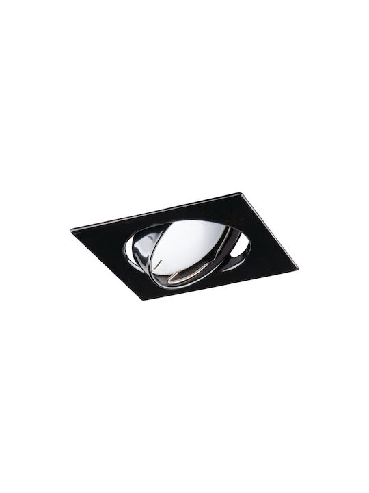 Kanlux Square Frame for Spot GU10 Black 1pcs
