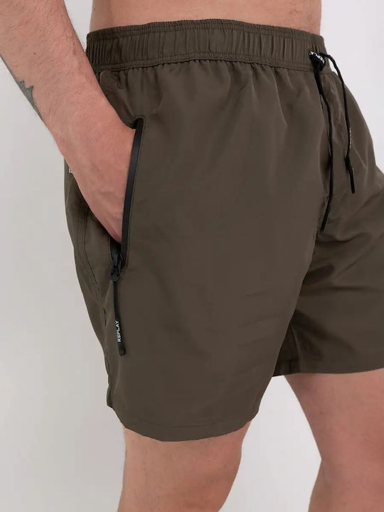 Men's Swimwear Shorts Khaki