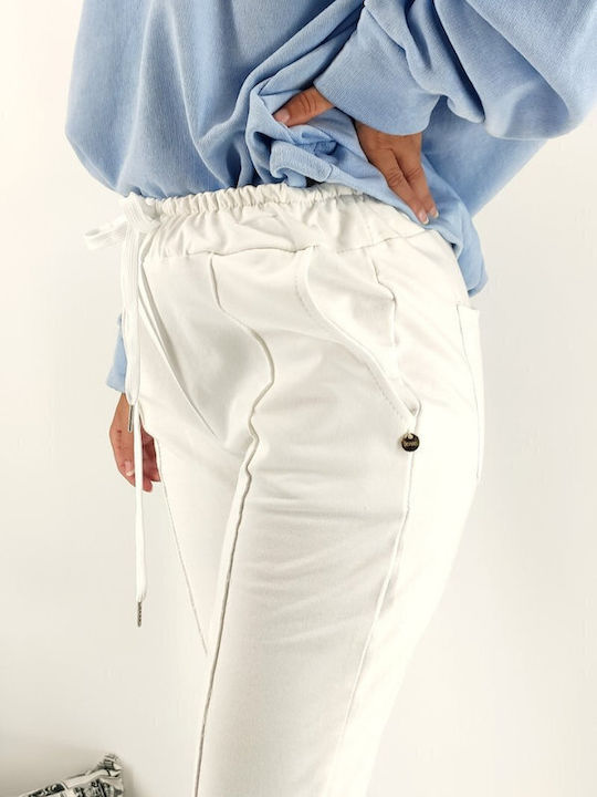 Pantaloni de Trening white