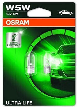 Osram Λάμπες Αυτοκινήτου Ultra Life Blister W5W 12V