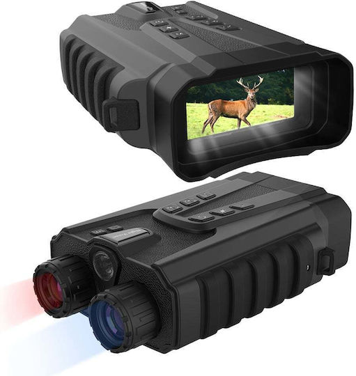 Professional Digital Night Vision Hunting Binoculars Lcd Screen Battery Night Vision 300m Black