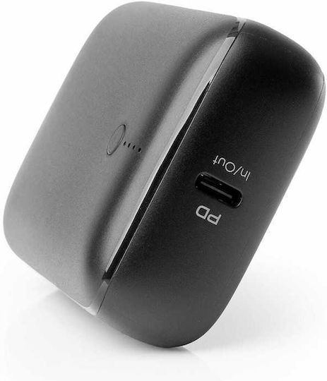 Platinet PMPB10DL104B Power Bank 10000mAh 20W με Θύρα USB-A και Θύρα USB-C Power Delivery Μαύρο