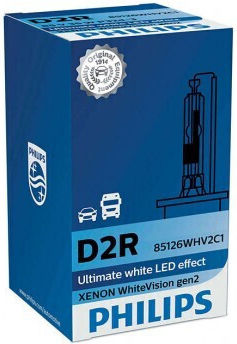 Philips Lămpi Autoturismului Whitevision D2R / D1S / D2S / D3S Xenon 4800K Alb natural 85V 35W