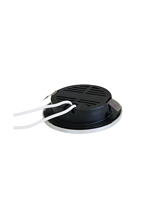 Glass Recessed Spot White 1pcs