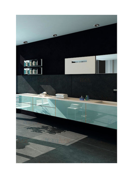 Kanlux Μεταλλικό Χωνευτό Σποτ Μαύρο 34x34εκ. 1τμχ