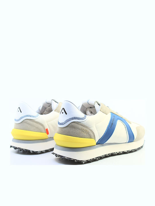 Rhome Ανδρικά Ανατομικά Sneakers Offwhite / Blue