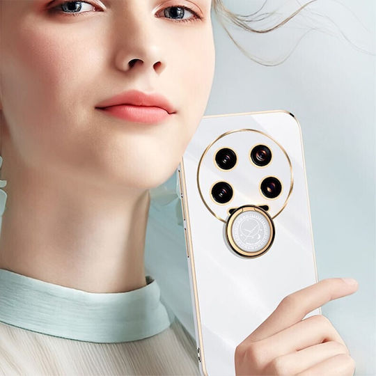 Xinli Straight Back Cover Σιλικόνης Μωβ (Xiaomi 14 Ultra)