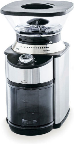 Lacor Electric Coffee Grinder 200W for 200gr Beans and 19 Grind Levels Black