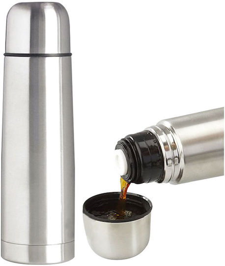 Estia Bottle Thermos Stainless Steel BPA Free 750ml Silver with Cap-Cup