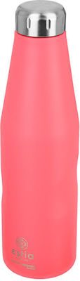 Estia Travel Flask Save the Aegean Recycelbar Flasche Thermosflasche Rostfreier Stahl BPA-frei Fusion Coral 750ml