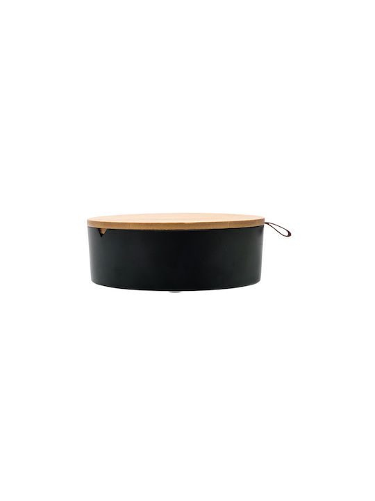 Estia Bamboo Essentials Tisch Veranstalter Kunststoff Schwarz