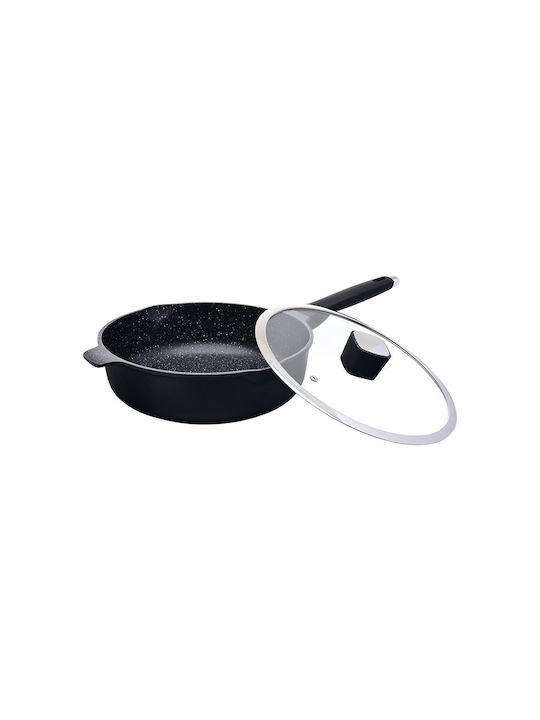 Estia Nordic Tigaie Cu capac din Aluminiu Turnat cu Strat Antiaderent 28cm