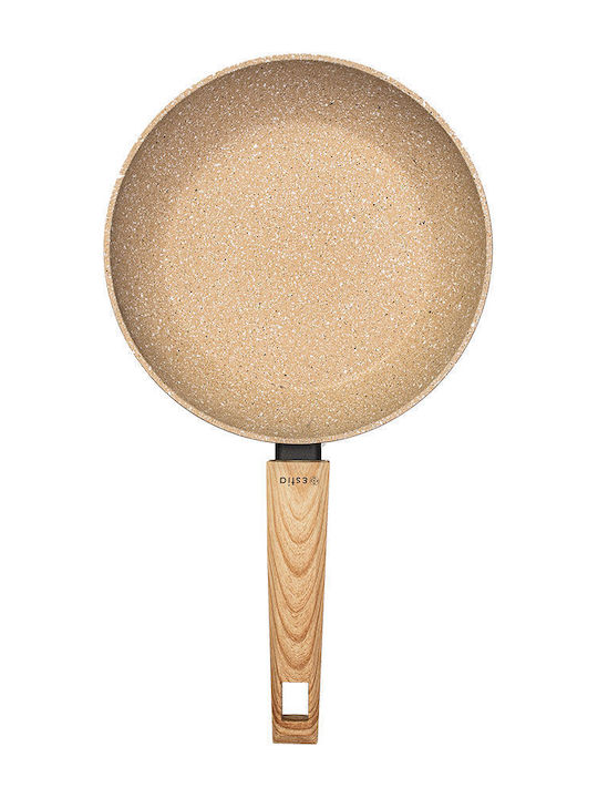 Estia Earth Pan made of Aluminum with Stone Coating 24cm