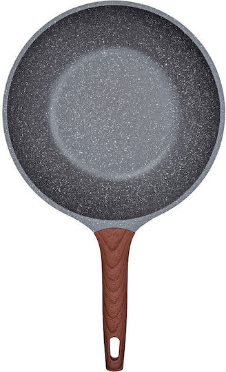 Estia Stone Wok made of Cast Aluminum with Stone Coating 28cm