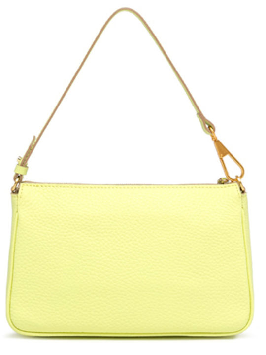 Leather Women's Bag Shoulder Green