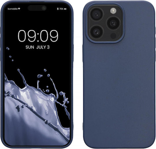 Kalibri Back Cover Σιλικόνης Μπλε (iPhone 15 Pro Max)
