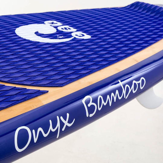 SCK BAMBOO Onyx 10'6'' Bambus SUP Board mit Länge 3.2m Blau