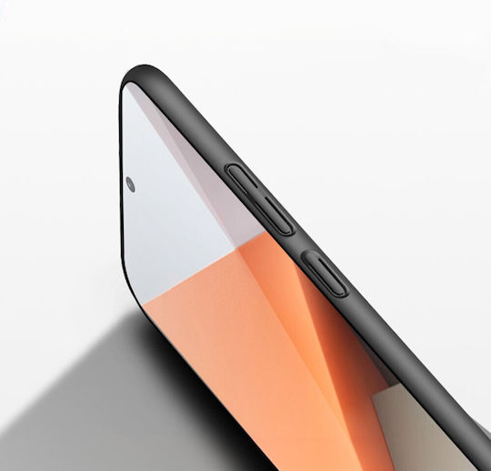 Mofi Slim Back Cover Πλαστικό Μαύρο (Redmi Note 13 Pro+)