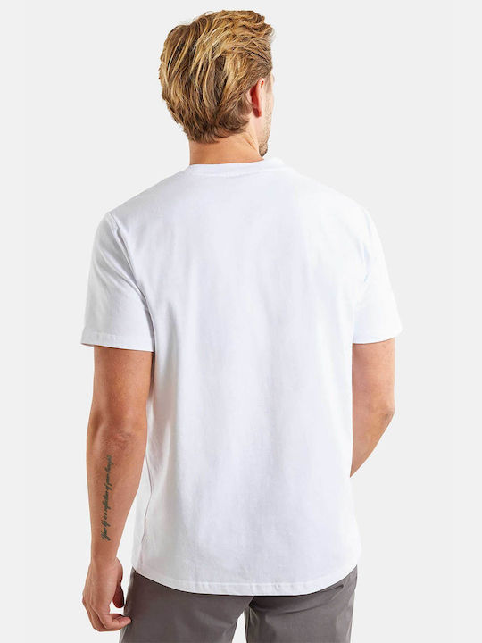 Herren T-Shirt Kurzarm White