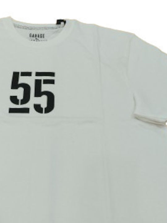 Garage 55 Ανδρικο T-shirt Gam009-520-04 White