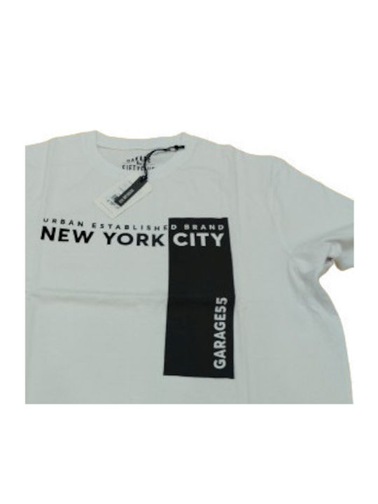Garage 55 Men's T-shirt Gam009-505-04 White