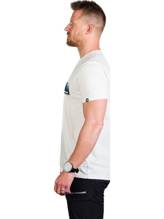 Northfinder Men's Hiking T-shirt Dusty Tr-3956or White