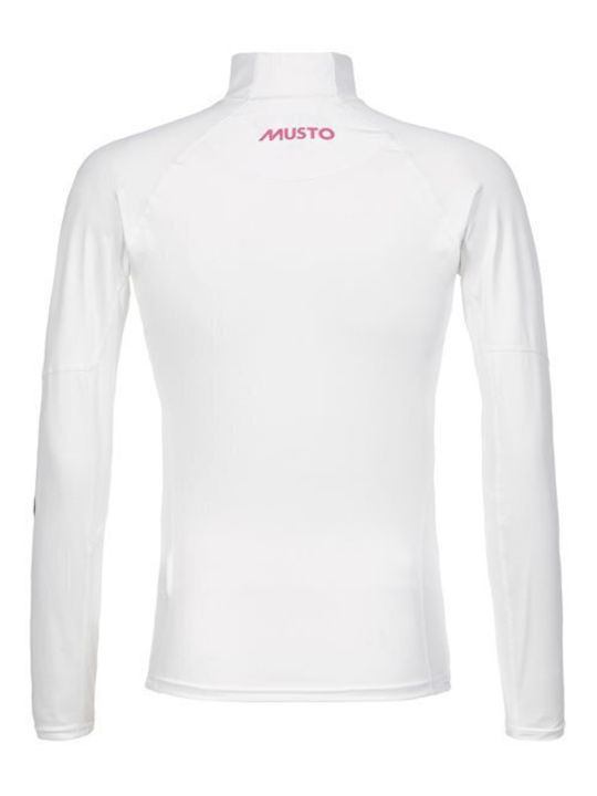Musto Championship Ls UPF 50 Αντηλιακή Μπλούζα Λευκή Musto Championship Ls UPF 50 Αντηλιακή Μπλούζα Λευκή