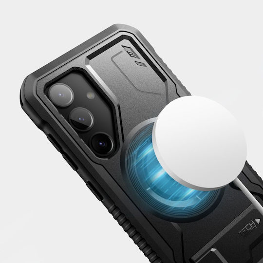 Tech-Protect Back Cover Aramid Fiber Μαύρο (Galaxy S24)