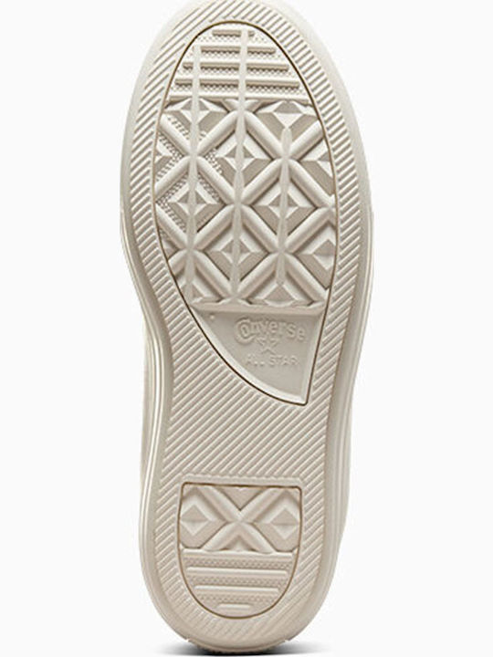 Chuck Taylor All Star Move Flatforms Boots Soft Peach / White / Egret