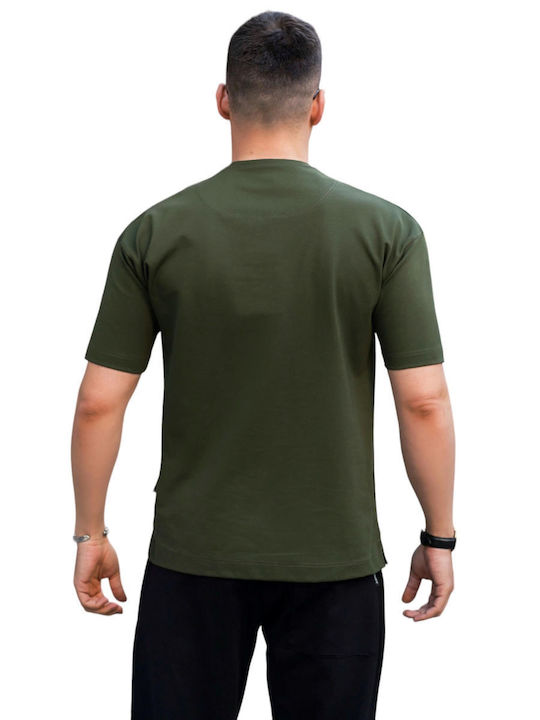 Henry Clothing Men's Short Sleeve T-shirt Green