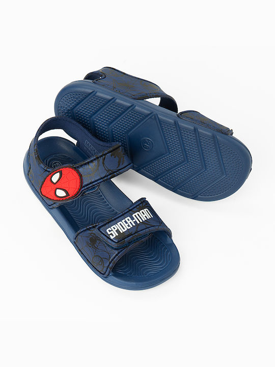 Sandale Copii Spiderman Albastre