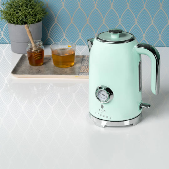 Estia Retro Epoque Kettle 1.7lt 2200W Green